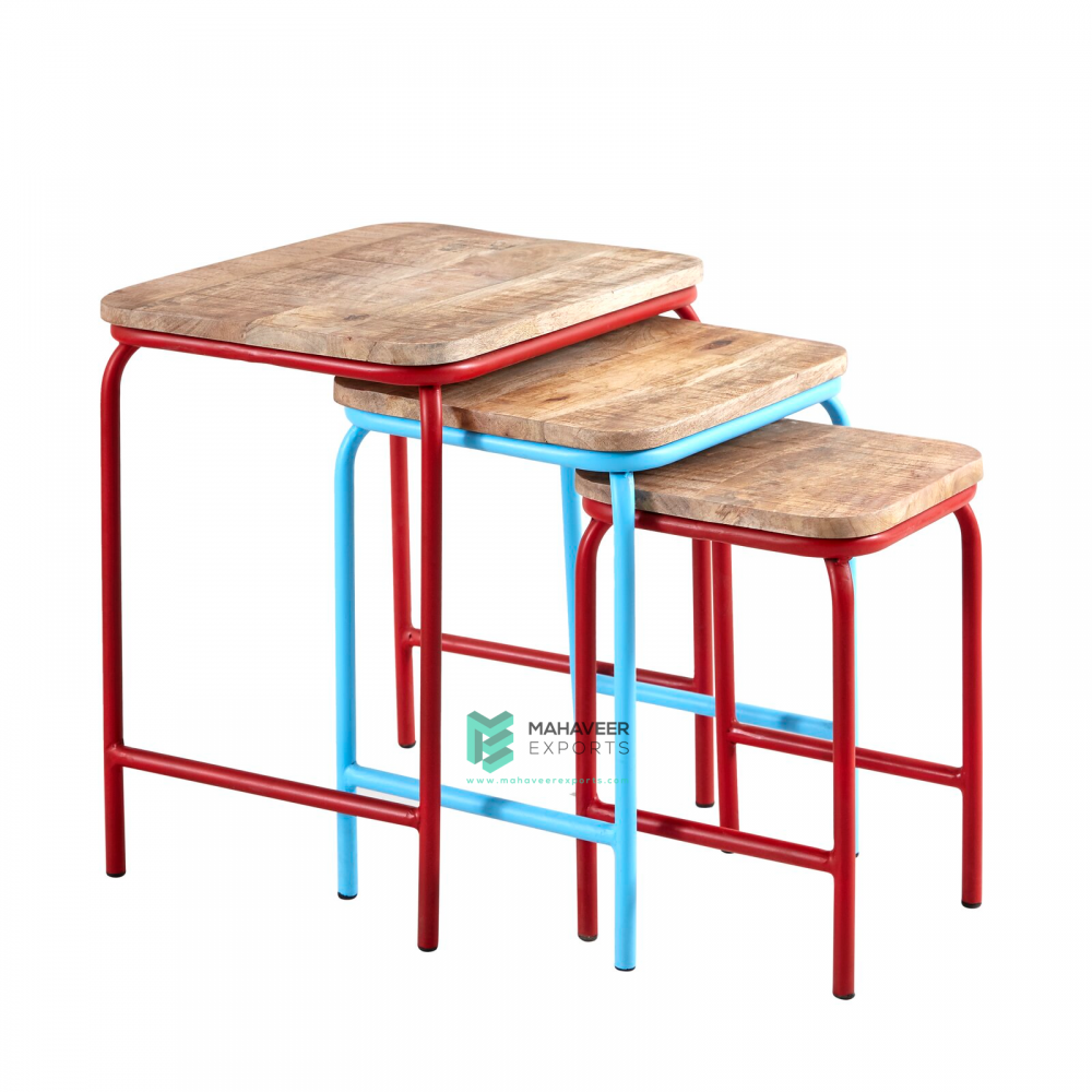 Industrial Nested Tables Set