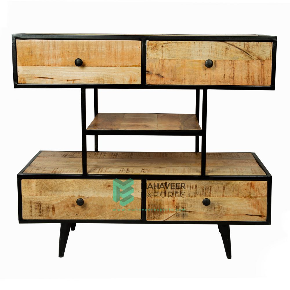 4 Drawer Industrial Chest of Drawer - ME10001