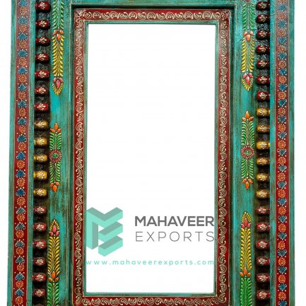 Turquoise Mirror Frame Set of 3