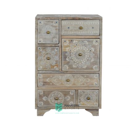 Oriental Painted Chest of Drawers
