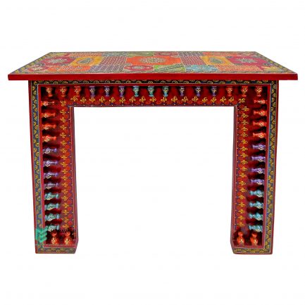 Fine Hand Painted Console Table - ME10589